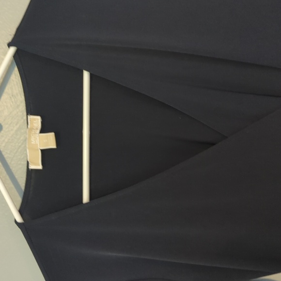 Michael by Michael Kors LBD Little Black Dress Long Sleeve Wrap Dress Small S - Picture 12 of 12